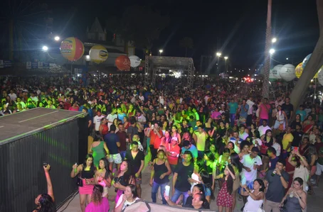 As atrações subiram ao palco montado na Praça do Rosário