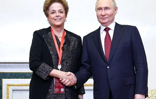 Dilma Rousseff e Vladimir Putin