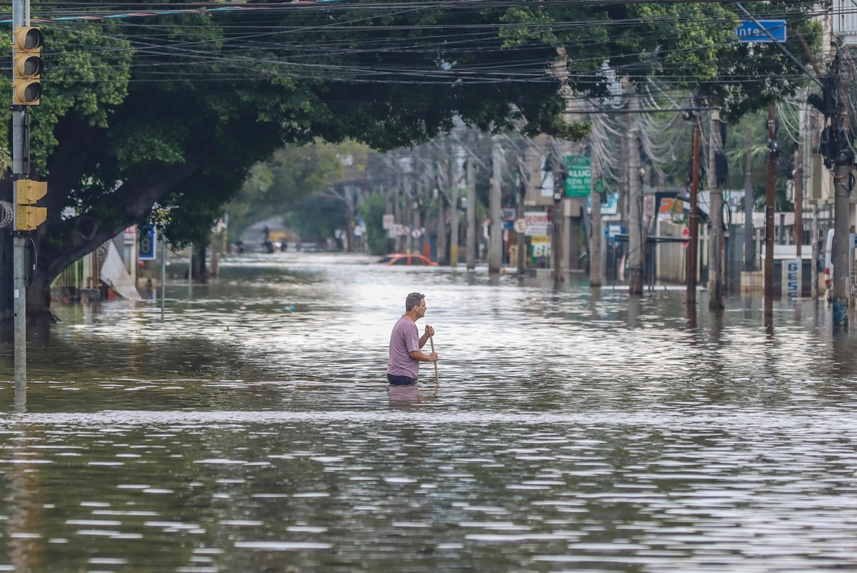 Enchente em Porto Alegre (RS)