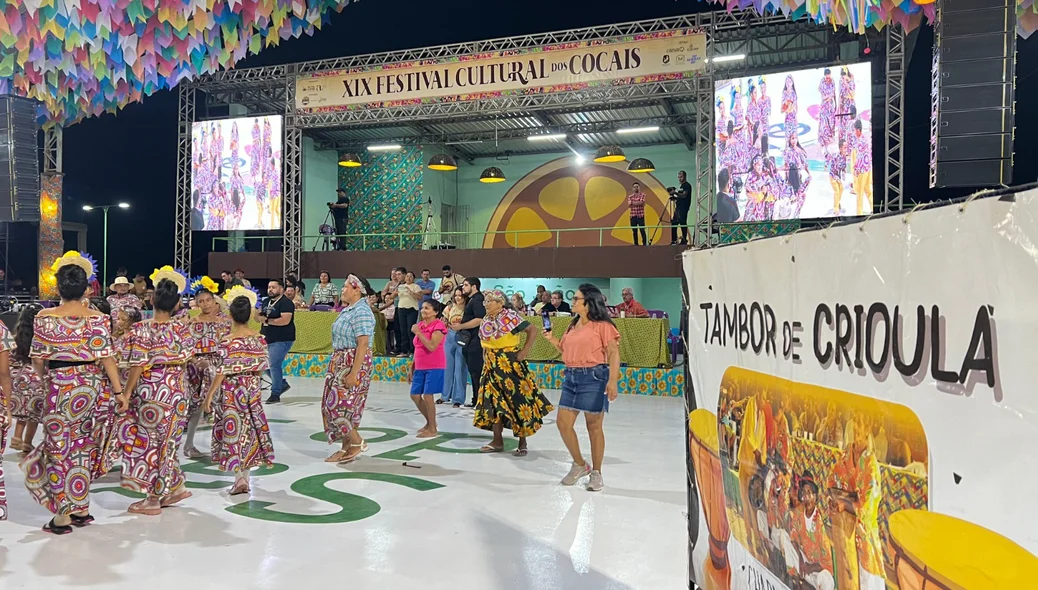 Grupos juninos do 19º Festival Cultural dos Cocais de São João do Arriaial