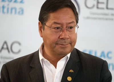 Luis Arce, presidente da Bolívia