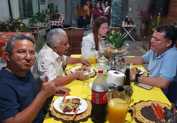 Marquinho Maia reunido com lideranças da Lagoa dos Afonsinho