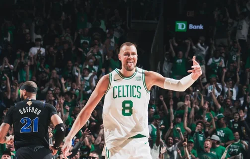 Porzings foi decisivo na vitória do Boston Celtics