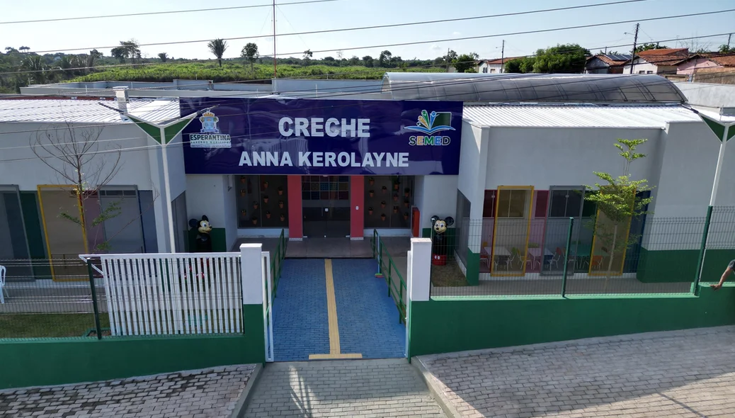 Prefeitura de Esperantina inaugura Creche Anna Kerolayne Gomes Nunes