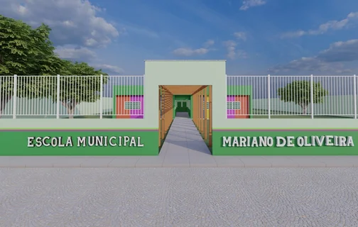 Prefeitura de São João do Arraial inaugura escola na zona rural