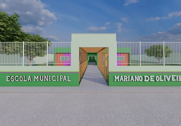 Prefeitura de São João do Arraial inaugura escola na zona rural