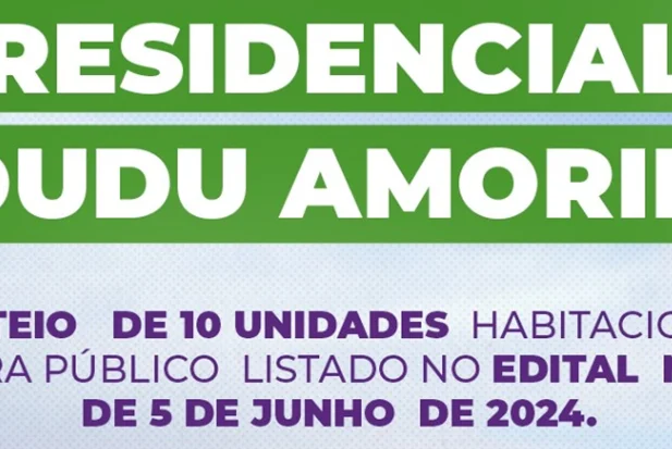 Prefeitura de São João do Piauí convoca famílias para sorteio de casas