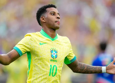 Rodrygo marcou o gol do Brasil