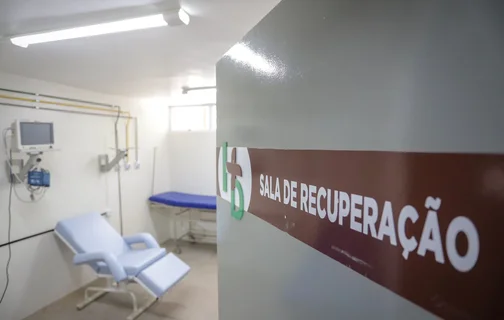 Sala de recuperação do Hospital do Dirceu