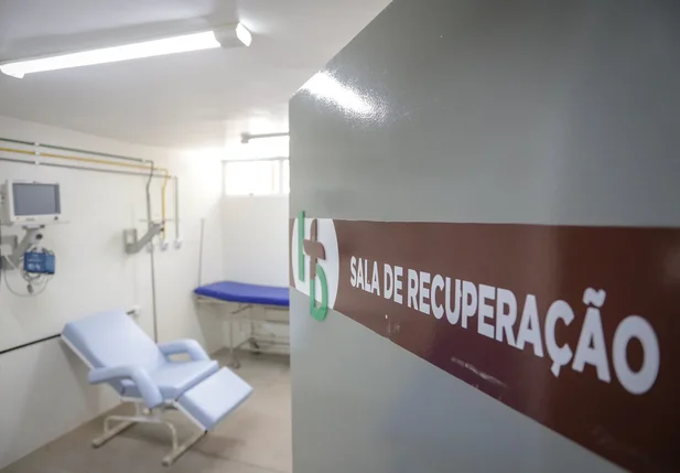 Sala de recuperação do Hospital do Dirceu