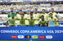 Seleção Brasileira na estreia da Copa América 2024