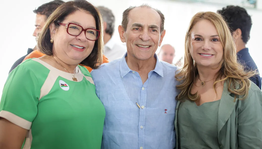 Senador Marcelo Castro ao lado da deputada Ana Paula Mendes