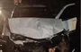 Um dos veículos ficou destruído na BR 343 em Buriti dos Lopes