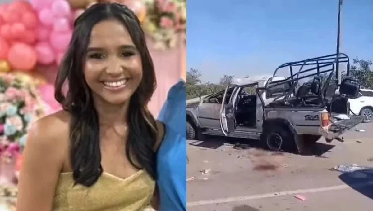 Adolescente morreu em acidente de carro no Maranhão
