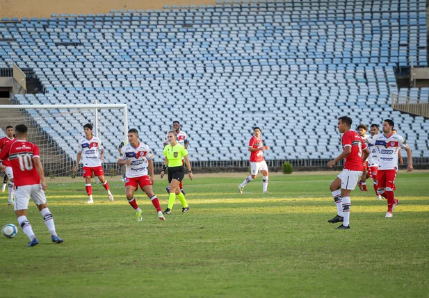 Albertão foi palco do jogo entre River e Porto Velho