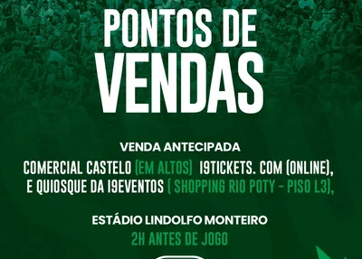 Altos inicia venda dos ingressos para jogo decisivo na Série D