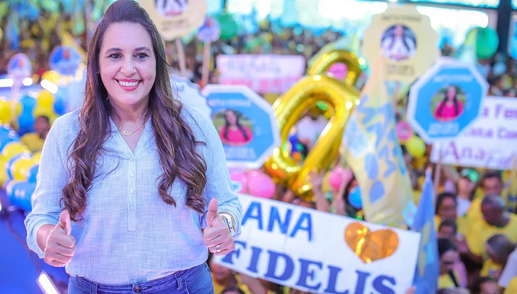 Candidata a vereadora Ana Fidelis