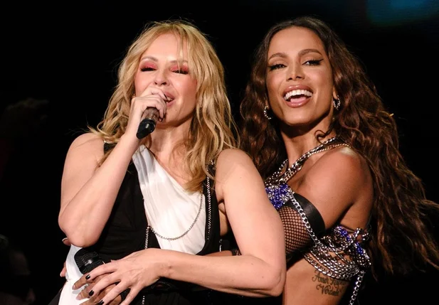 Anitta faz participação no show de Kylie Minogue em Londres