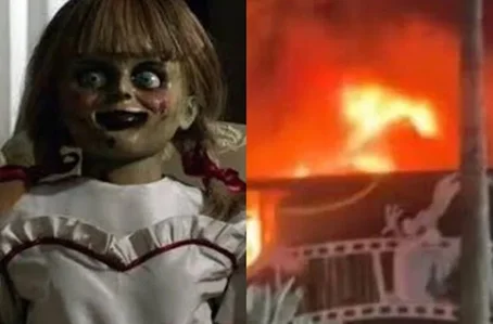 Annabelle foi destruída no incêndio