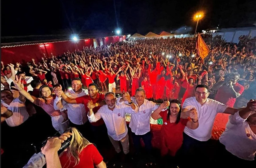 Apoiadores dos candidatos