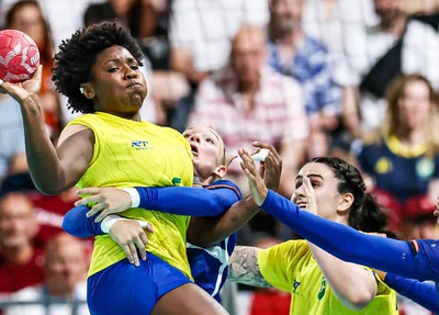 Brasil perdeu para França no handebol feminino em Paris