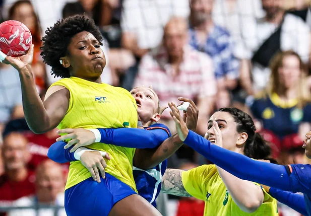 Brasil perdeu para França no handebol feminino em Paris