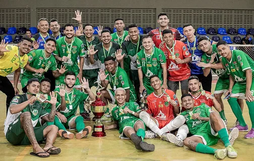 Campo Largo é pentacampeão do Campeonato Metropolitano de Futsal