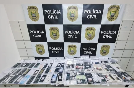 Celulares restituídos pela Polícia Civil do Piauí