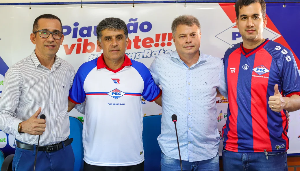Comissão técnica do Piauí Esporte Clube