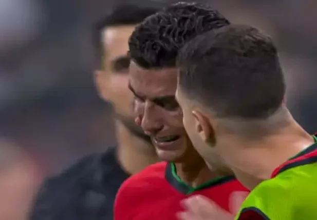 Cristiano Ronaldo chorou após perder pênalti