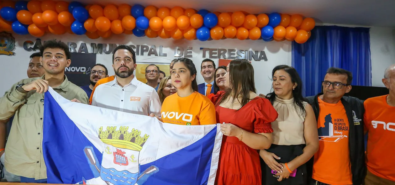 Evento de homologação da candidatura de Tonny Kerley a prefeito de Teresina