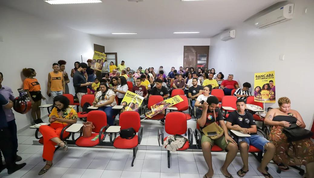 Evento partidário aconteceu no auditório da Adufpi