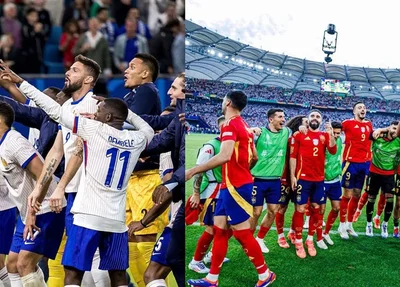 França e Espanha brigam por vaga na grande final da Eurocopa