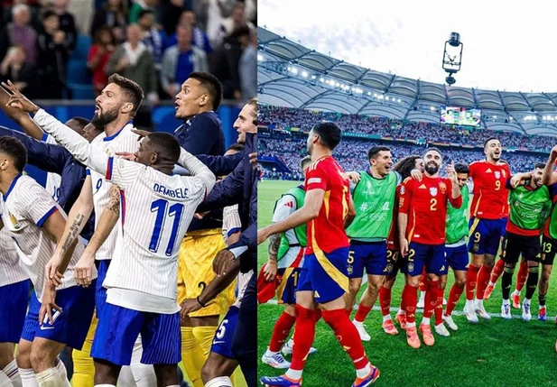França e Espanha brigam por vaga na grande final da Eurocopa