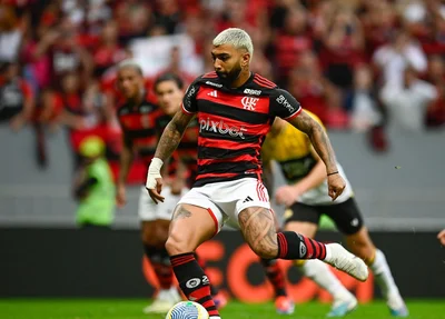 Gabigol virou a partida para o Flamengo