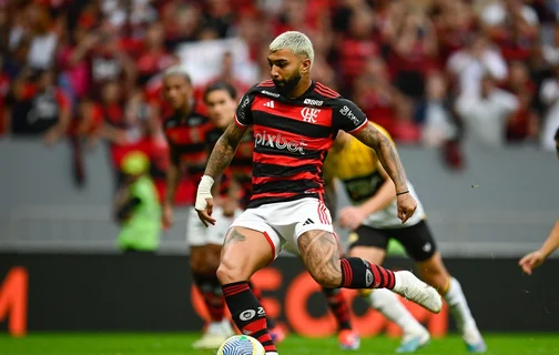 Gabigol virou a partida para o Flamengo