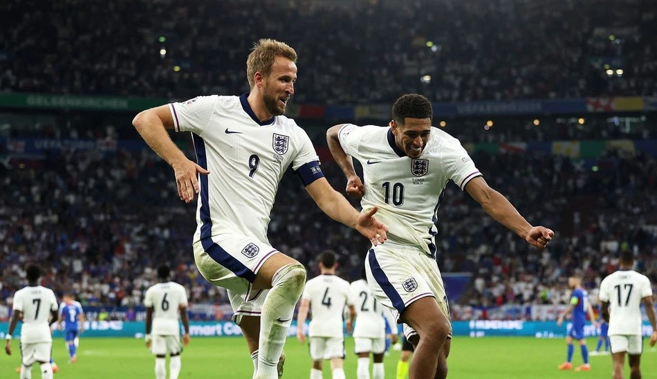 Harry Kane e Jude Bellingham marcam para a Inglaterra e garantem a classificação dramática