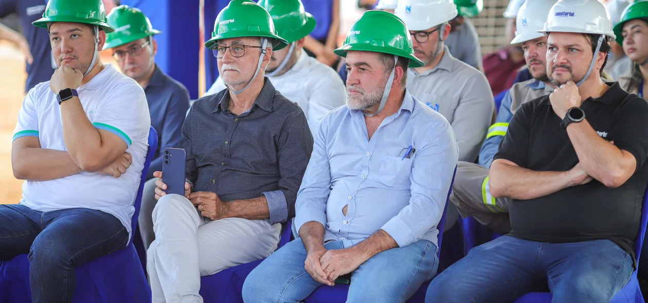 Humberto Soares Filho ao lado do prefeito  Zé Raimundo