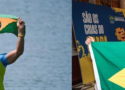Isaquias e Raquel são os escolhidos para levar a bandeiras do Brasil