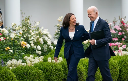 Kamala Harris e Joe Biden