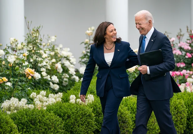 Kamala Harris e Joe Biden