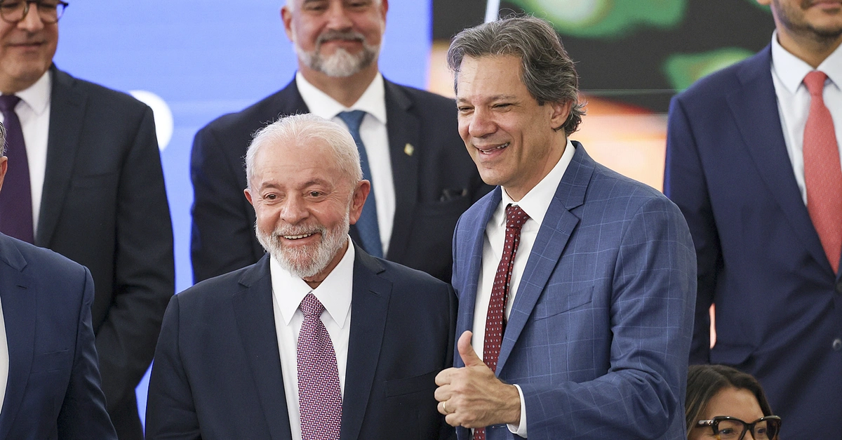 Lula e Fernando Haddad