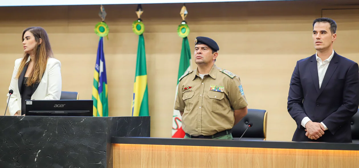 Mesa de honra da solenidade