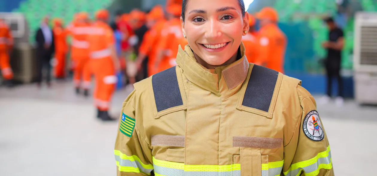 Mônica Cardoso, décima colocada no concurso e primeira colocada no curso preparatório