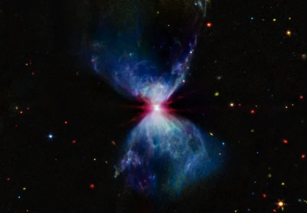 NASA registra espetáculo de "Fogos de Artifício" ao redor de estrela com Telescópio James Webb
