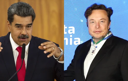 Nicolás Maduro e Elon Musk