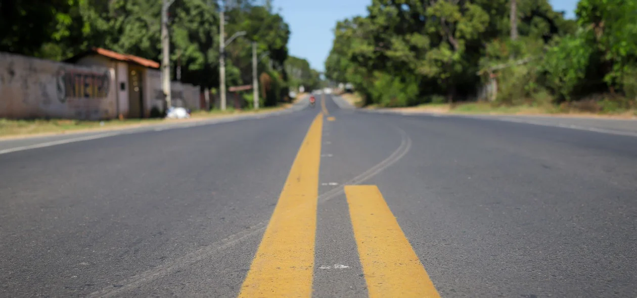 Nova pavimentação da Avenida Camilo Filho