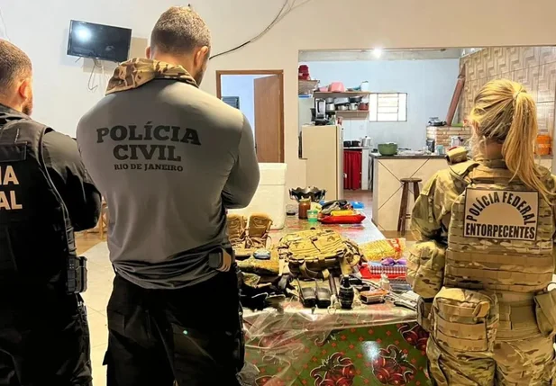 Operação para prender traficante mais procurado do Sul Fluminense contou com a Polícia Federal e a Polícia Civil