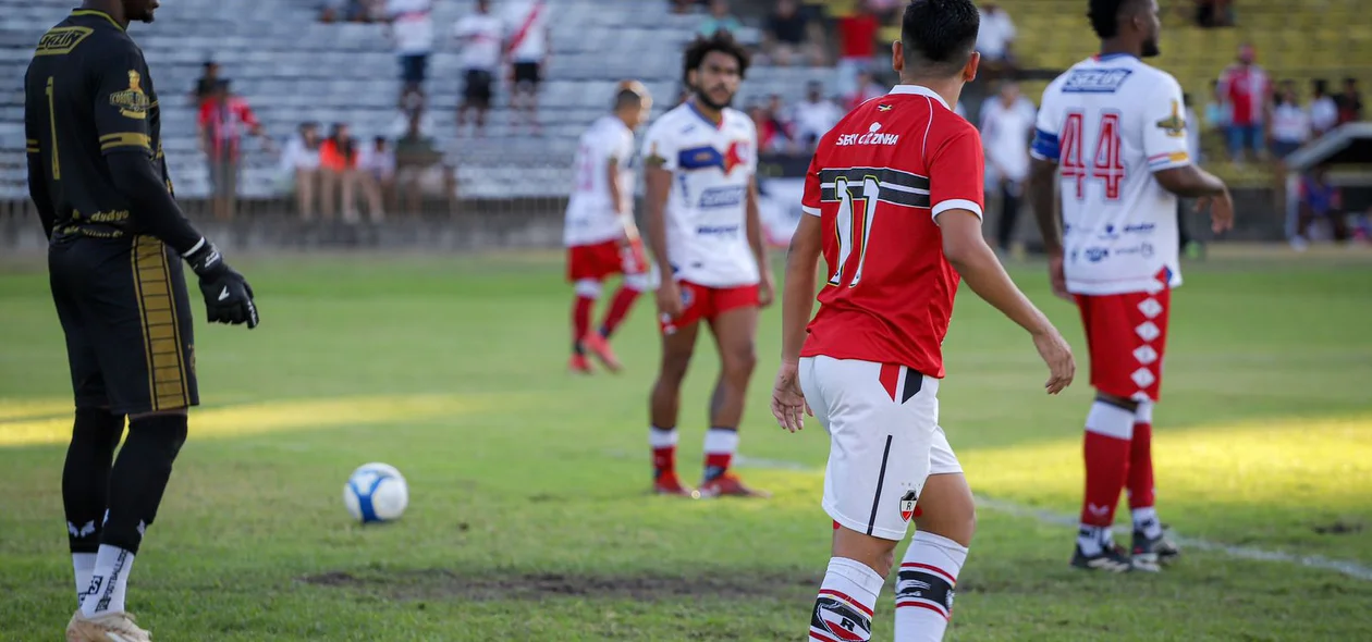 Partida pela Série D do Campeonato Brasileiro