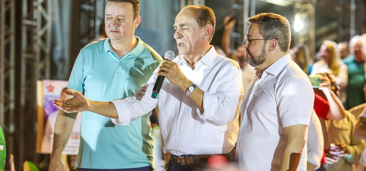 Paulo Márcio, Marcelo Castro e Fábio Novo